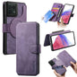 Pour Motorola Edge 50 Ultra Étui en cuir rétro Neo MagSafe RFID anti-vol (Violet)