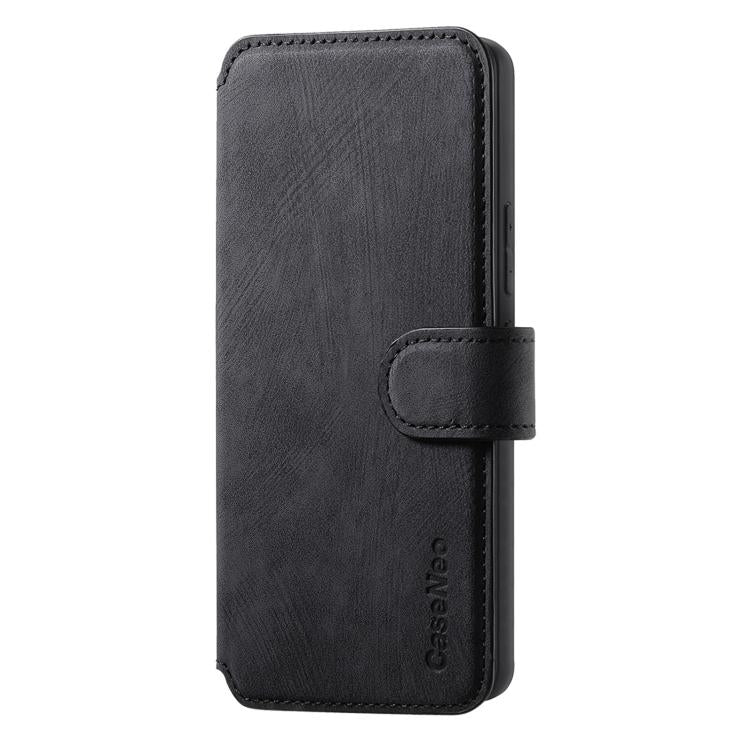Pour vivo V40 SE / V40 Lite Étui de téléphone en cuir rétro avec MagSafe et blocage RFID (noir)