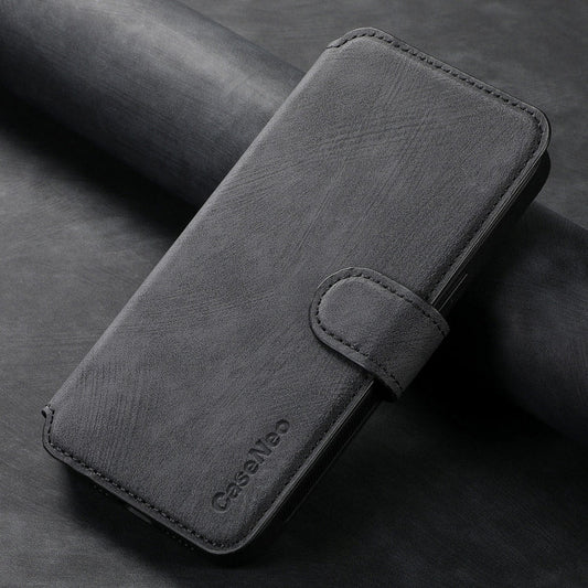 For Huawei Pura 70 Pro CaseNeo MagSafe RFID Anti-theft Retro Leather Phone Case(Black)