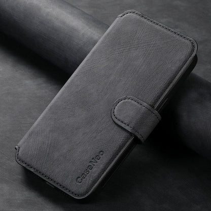 Pour l'étui Huawei Pura 70 Ultra Étui en cuir rétro anti-vol Neo MagSafe RFID (Noir)