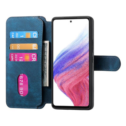 For Huawei nova 12 Pro CaseNeo MagSafe RFID Anti-theft Retro Leather Phone Case(Blue)