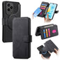 For Honor 200 Lite Global CaseNeo MagSafe RFID Anti-theft Retro Leather Phone Case(Black)