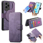 For Honor 200 Lite Global CaseNeo MagSafe RFID Anti-theft Retro Leather Phone Case(Purple)