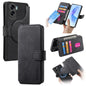 Pour Honor 90 Lite ÉtuiCoque de téléphone en cuir rétro avec protection RFID et MagSafe pour Honor 90 Lite (Noir)