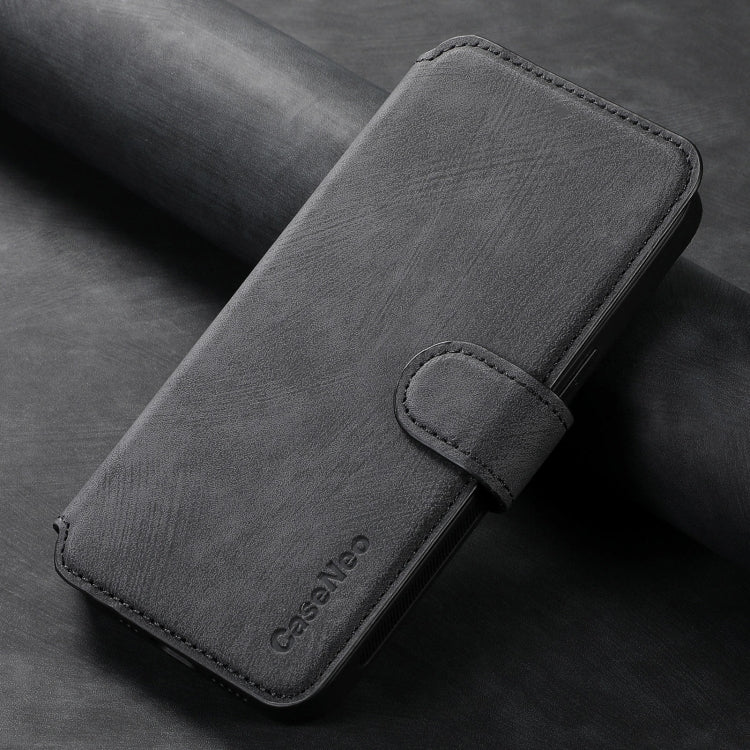 Pour Honor 90 Lite ÉtuiCoque de téléphone en cuir rétro avec protection RFID et MagSafe pour Honor 90 Lite (Noir)