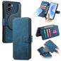 Coque pour Honor 90 LiteÉtui de téléphone en cuir rétro avec MagSafe et protection RFID anti-vol (Bleu)