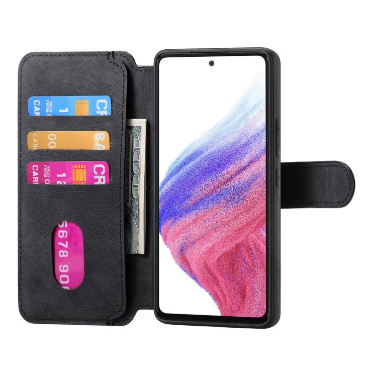 For Honor 300 CaseNeo MagSafe RFID Anti-theft Retro Leather Phone Case(Black)