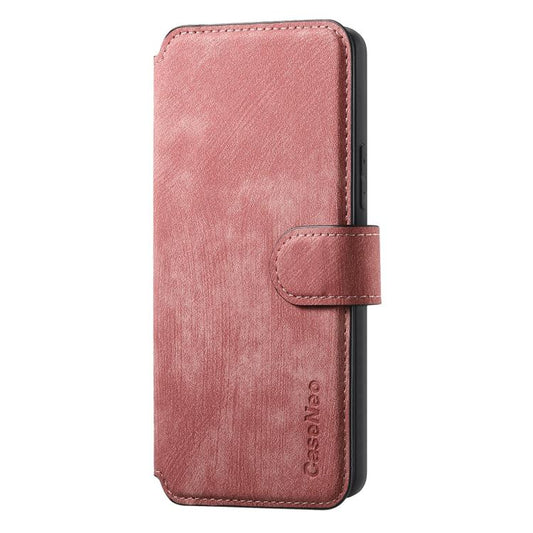 Pour coque Honor Play 30M 5GCoque de téléphone en cuir rétro avec MagSafe et anti-RFID (Rose)