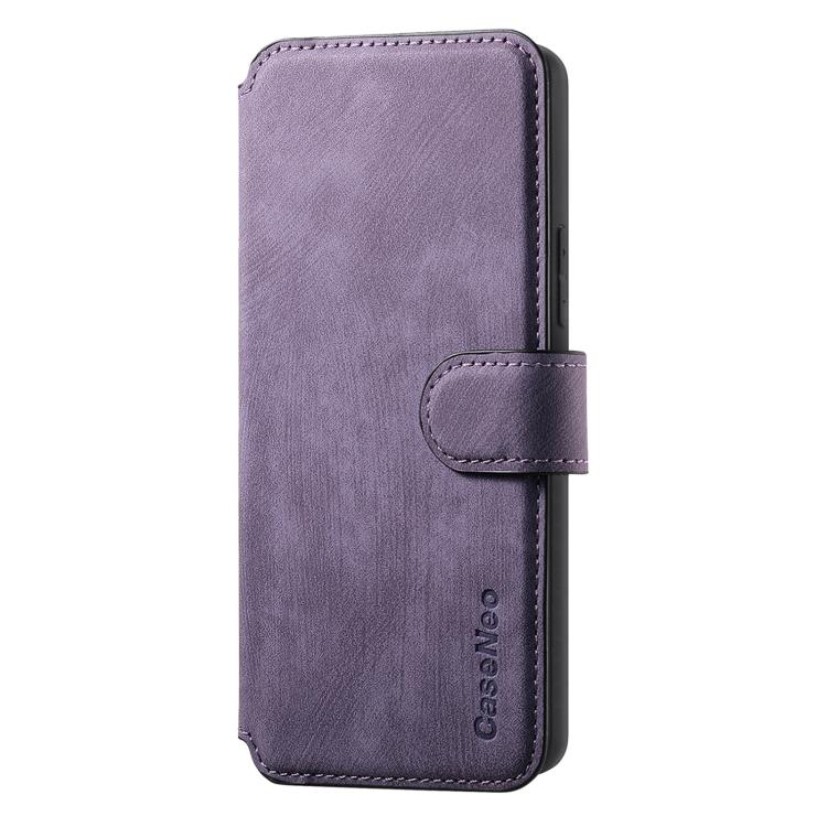 For Honor Play 30M 5G CaseNeo MagSafe RFID Anti-theft Retro Leather Phone Case(Purple)