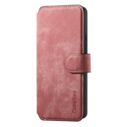 For Honor X6b CaseNeo MagSafe RFID Anti-theft Retro Leather Phone Case(Pink)