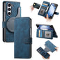 For Samsung Galaxy Z Fold6 CaseNeo MagSafe RFID Anti-theft Retro Leather Phone Case(Blue)