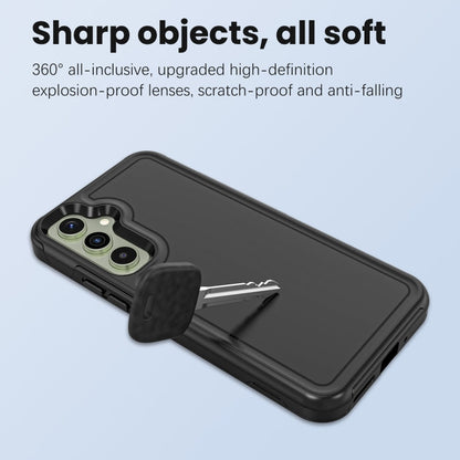 For Samsung Galaxy A54 5G RedPepper Box PC Hybrid TPU Phone Case(Black)