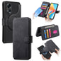 For OPPO A58 4G CaseNeo MagSafe RFID Anti-theft Retro Leather Phone Case(Black)