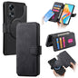 For OPPO A78 4G CaseNeo MagSafe RFID Anti-theft Retro Leather Phone Case(Black)