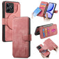 For Realme C53 CaseNeo MagSafe RFID Anti-theft Retro Leather Phone Case(Pink)
