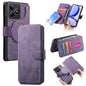For Realme C53 CaseNeo MagSafe RFID Anti-theft Retro Leather Phone Case(Purple)