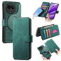 For Realme 11 5G Global / 11X CaseNeo MagSafe RFID Anti-theft Retro Leather Phone Case(Green)