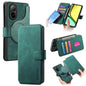 For Realme C67 4G CaseNeo MagSafe RFID Anti-theft Retro Leather Phone Case(Green)