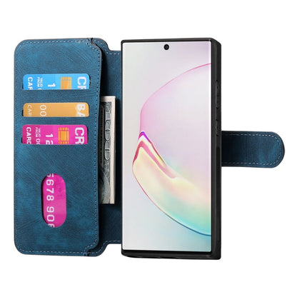 For Samsung Galaxy Note10 CaseNeo MagSafe RFID Anti-theft Retro Leather Phone Case(Blue)