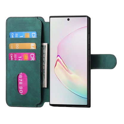 For Samsung Galaxy Note10 CaseNeo MagSafe RFID Anti-theft Retro Leather Phone Case(Green)