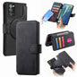 For Samsung Galaxy Note20 CaseNeo MagSafe RFID Anti-theft Retro Leather Phone Case(Black)