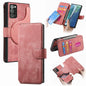 For Samsung Galaxy Note20 CaseNeo MagSafe RFID Anti-theft Retro Leather Phone Case(Pink)
