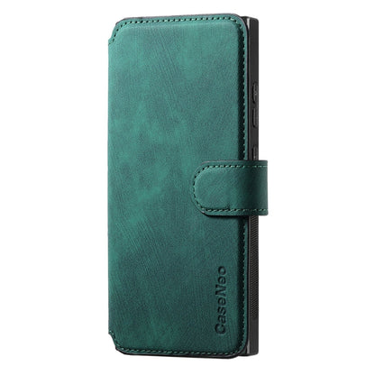 For Samsung Galaxy Note20 Ultra CaseNeo MagSafe RFID Anti-theft Retro Leather Phone Case(Green)
