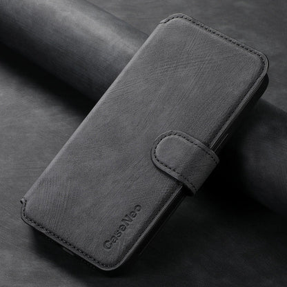 For Galaxy S23+ 5G CaseNeo MagSafe RFID Anti-theft Retro Leather Phone Case(Black)