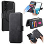 For Galaxy S21 FE 5G CaseNeo MagSafe RFID Anti-theft Retro Leather Phone Case(Black)