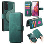 For Galaxy S20 FE CaseNeo MagSafe RFID Anti-theft Retro Leather Phone Case(Green)