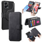 For Redmi Note 12 4G Global CaseNeo MagSafe RFID Anti-theft Retro Leather Phone Case(Black)