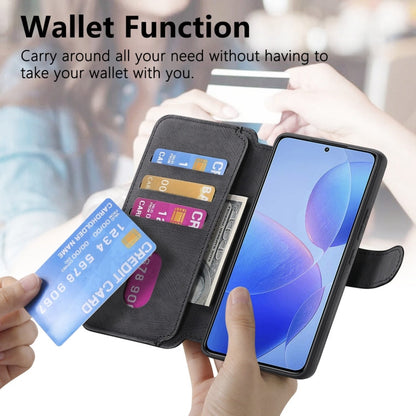 For Redmi K70 / K70 Pro CaseNeo MagSafe RFID Anti-theft Retro Leather Phone Case(Black)