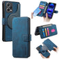 For Redmi Note 12 Pro+ 5G CaseNeo MagSafe RFID Anti-theft Retro Leather Phone Case(Blue)