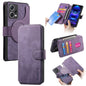 For Redmi Note 12 Pro+ 5G CaseNeo MagSafe RFID Anti-theft Retro Leather Phone Case(Purple)