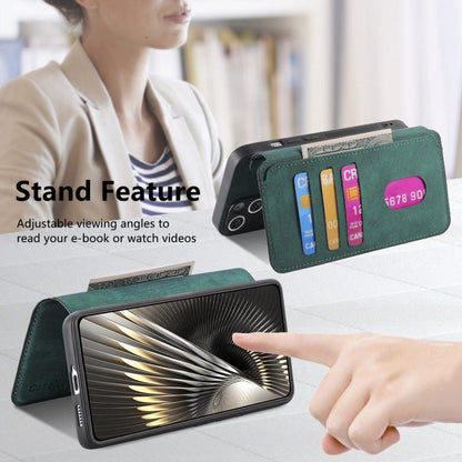 For Xiaomi Poco F6 CaseNeo MagSafe RFID Anti-theft Retro Leather Phone Case(Green)