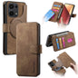 For Xiaomi Poco M6 Pro 4G CaseNeo MagSafe RFID Anti-theft Retro Leather Phone Case(Brown)