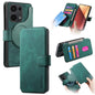 For Xiaomi Poco M6 Pro 4G CaseNeo MagSafe RFID Anti-theft Retro Leather Phone Case(Green)