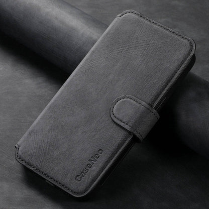 For Xiaomi Poco X6 5G CaseNeo MagSafe RFID Anti-theft Retro Leather Phone Case(Black)