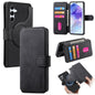 For Galaxy A55 5G CaseNeo MagSafe RFID Anti-theft Retro Leather Phone Case(Black)