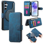 For Galaxy A55 5G CaseNeo MagSafe RFID Anti-theft Retro Leather Phone Case(Blue)