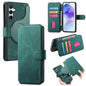 For Galaxy A55 5G CaseNeo MagSafe RFID Anti-theft Retro Leather Phone Case(Green)