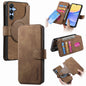 For Galaxy A15 5G CaseNeo MagSafe RFID Anti-theft Retro Leather Phone Case(Brown)