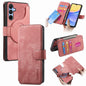 For Galaxy A25 5G CaseNeo MagSafe RFID Anti-theft Retro Leather Phone Case(Pink)