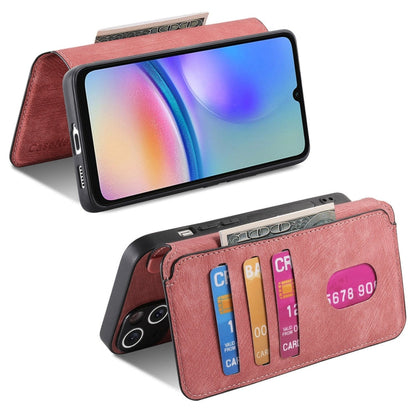 For Galaxy A05s CaseNeo MagSafe RFID Anti-theft Retro Leather Phone Case(Pink)
