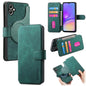 For Galaxy A05 CaseNeo MagSafe RFID Anti-theft Retro Leather Phone Case(Green)