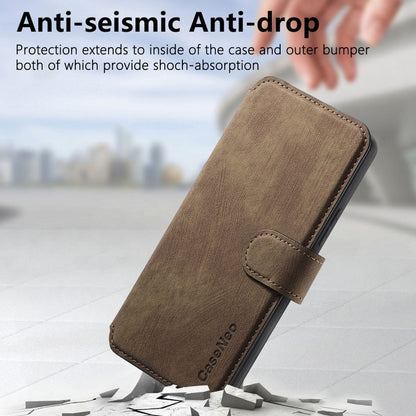 For Galaxy A53 5G CaseNeo MagSafe RFID Anti-theft Retro Leather Phone Case(Brown)