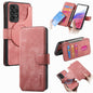 For Galaxy A53 5G CaseNeo MagSafe RFID Anti-theft Retro Leather Phone Case(Pink)