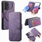 For Galaxy A53 5G CaseNeo MagSafe RFID Anti-theft Retro Leather Phone Case(Purple)