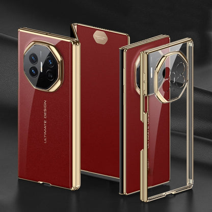 Pour Huawei Mate XT Ultimate Design GKK Étui de téléphone Phantom en TPU à couverture complète (doré)