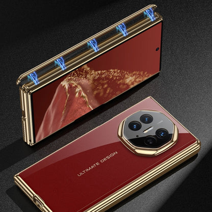Pour Huawei Mate XT Ultimate Design GKK Étui de téléphone Phantom en TPU à couverture complète (doré)
